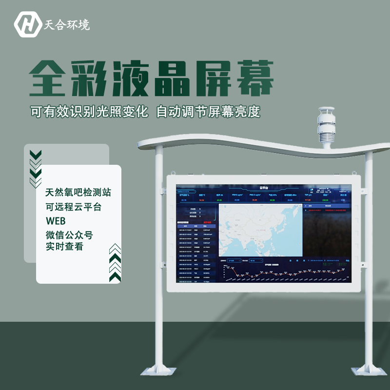 “空氣維生素”還可改善兒童智力？全彩屏負(fù)氧離子檢測站產(chǎn)品介紹~